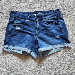 Universal Thread Distressed Blue Jean Shorts
